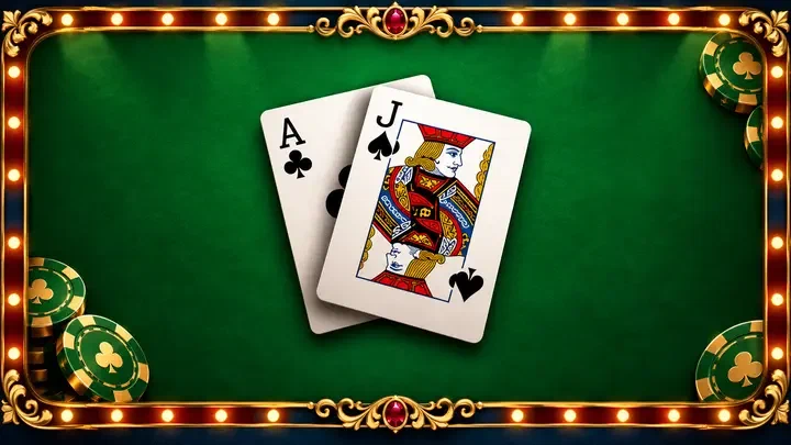 Ilustración inspirada en Vegas Blackjack