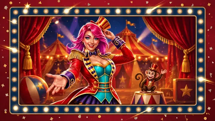 Ilustración inspirada en Mega Fire Blaze: Big Circus