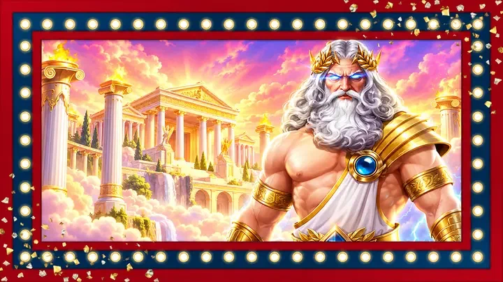 Ilustración inspirada en Gates of Olympus