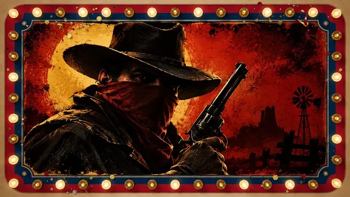 Ilustración inspirada en Wanted Dead or a Wild
